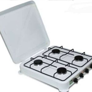 4 Burner Gas Stove with Cover