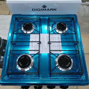 4 Plate Gas Stove with Stand and fittings