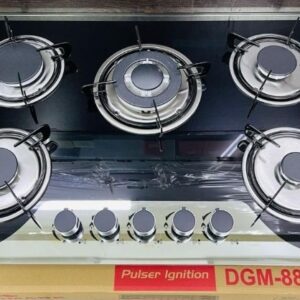 Dingimark Glass 5 plate  Gas Stove (Top)